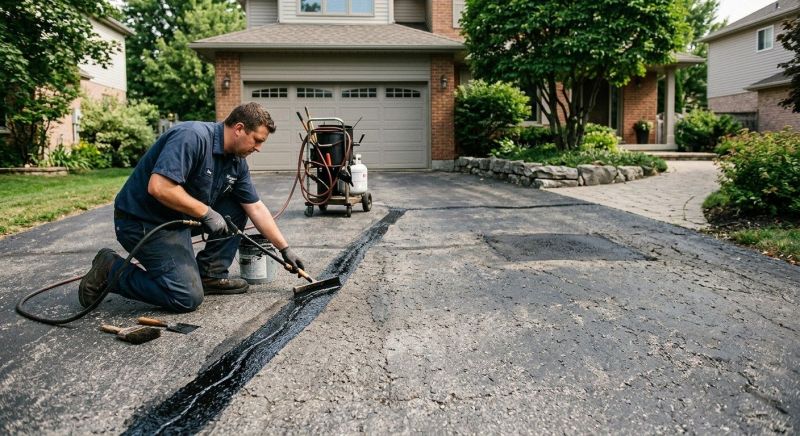Driveway Asphalt Repair in Little Rock, AR