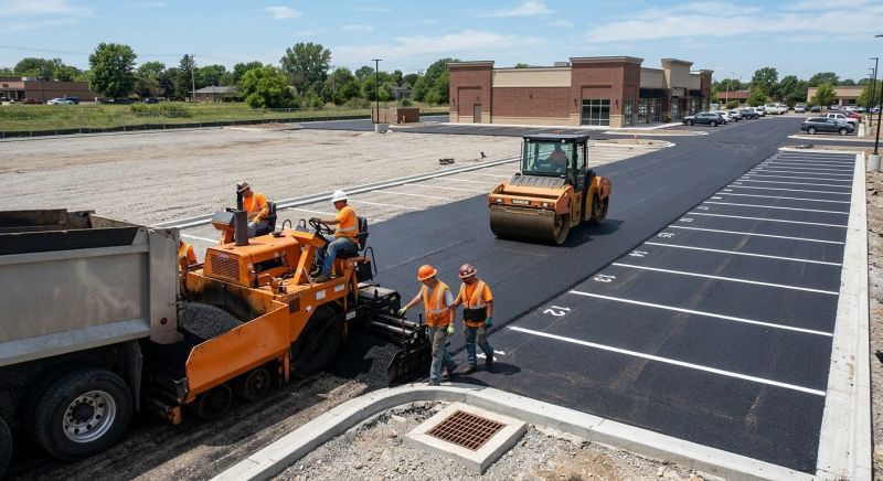 Parking Lot Paving in Little Rock, AR